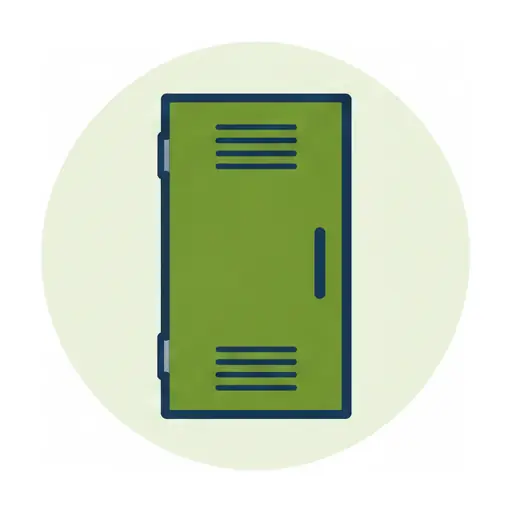 Schematic: Powder-coated steel, modular