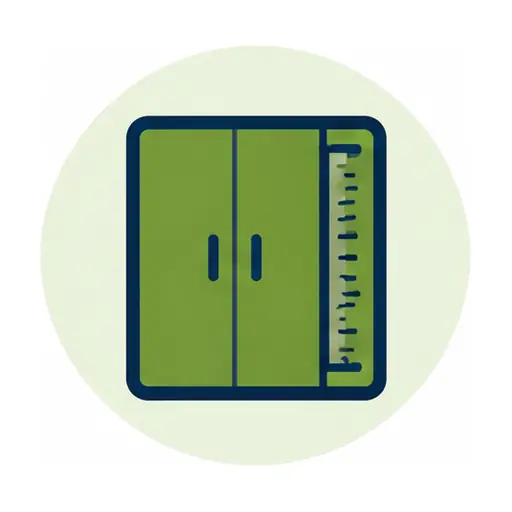 Schematic icon: Custom Garage Cabinets