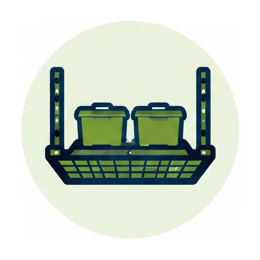 Schematic icon: Overhead Garage Storage
