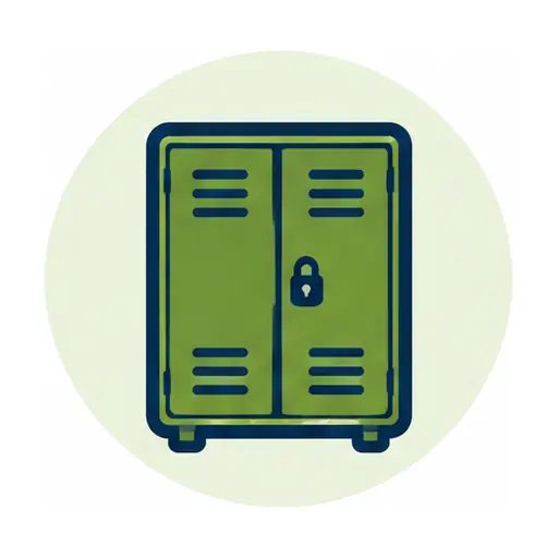 Schematic icon: Steel Garage Cabinets